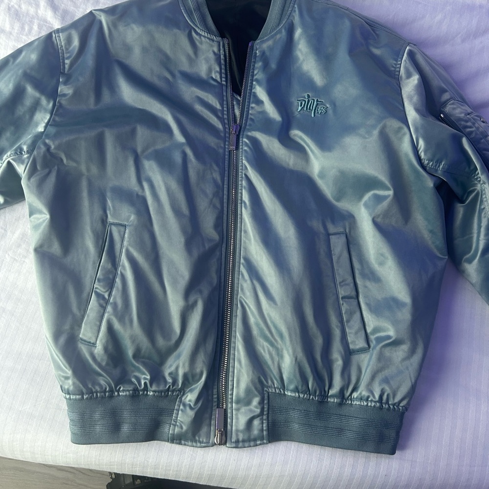 Sky blue dior jacket